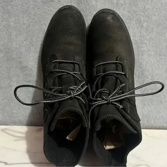 Sorel Tornado Wedge Booties Lace Up Warm Duck Boot Black‎ Women’s 8.5 - Picture 8 of 11
